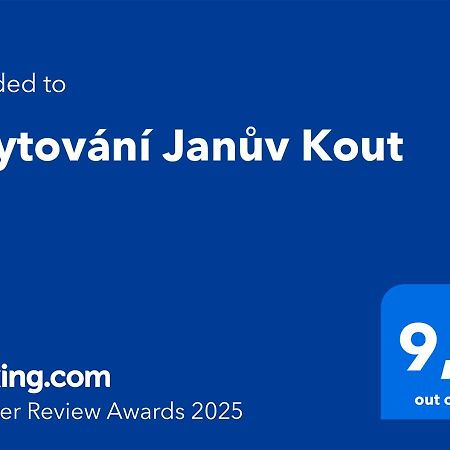 Ubytovani Januv Kout 투르노브 외부 사진